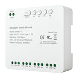 Avatto WSMD-4 32V - Module interrupteur DIY 4 canaux Wi-Fi et Bluetooth : module interrupteur DIY Avatto WSMD-4 32V à 4 canaux