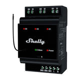 Shelly Qubino Wave Pro 3 - Relais Z-Wave 3 canaux sur rail DIN (bande 868,4 MHz) : relais Z-Wave Shelly Qubino Wave Pro 3 sur rail DIN