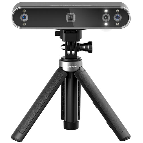 Revopoint Pop 3 Plus Advanced - Scanner 3D avec plateau deux axes : modèle 3D en couleurs obtenu avec la caméra RVB