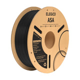 ELEGOO ASA - Filament 3D 1 kg résistant aux UV (noir) : bobine de filament ELEGOO ASA noir de 1 kg