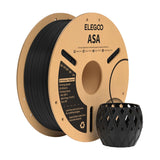 ELEGOO ASA - Filament 3D 1 kg résistant aux UV (noir) : pièces imprimées en ASA résistantes aux intempéries