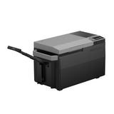 EcoFlow Glacier - Réfrigérateur portable 38 l avec machine à glaçons (prise suisse) : machine à glaçons intégrée et gobelet doseur