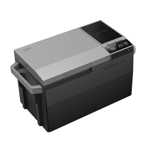 EcoFlow Glacier - Réfrigérateur portable 38 l avec machine à glaçons (prise suisse) : réfrigérateur portable EcoFlow Glacier fermé