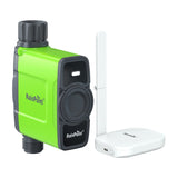 RainPoint - Programmateur d'arrosage Wi-Fi 1 zone avec passerelle : passerelle Wi-Fi alimentée en USB-C