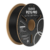 ELEGOO PETG Pro - Filament 3D 1,75 mm de 1 kg (noir) : bobine de filament ELEGOO PETG Pro noir de 1 kg