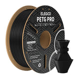ELEGOO PETG Pro - Filament 3D 1,75 mm de 1 kg (noir) : pièces techniques imprimées en PETG Pro