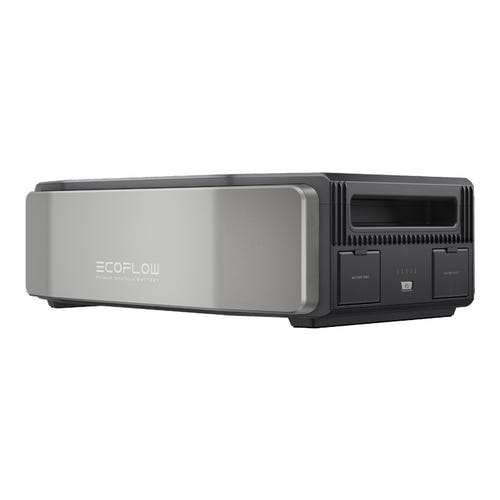 EcoFlow DELTA Pro Ultra EB - Batterie LFP 6 kWh : batteries empilées sous l'onduleur DELTA Pro Ultra