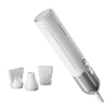 Neakasa F1 - Sèche-poils pour chien et chat 1300 W, 62 m/s : les trois embouts plat large, plat et rond