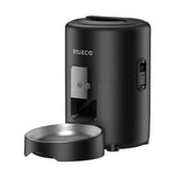 Rojeco 2 L Wi-Fi - Distributeur automatique de croquettes connecté (noir) : distributeur de croquettes connecté Rojeco 2 L Wi-Fi noir