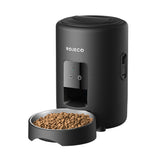 Rojeco 2 L Wi-Fi - Distributeur automatique de croquettes connecté (noir) : programmation des repas dans l'application ROJECO