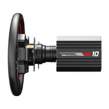 PXN VD10 CS - Base Direct Drive 10 Nm et volant WCS R2 de 330 mm : volant de 330 mm garni de microfibre et ses 13 boutons