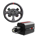 PXN VD10 CS - Base Direct Drive 10 Nm et volant WCS R2 de 330 mm : fixation Quick Release en aluminium à entraxe de 70 mm