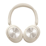 OneOdio A6 - Casque sans fil Bluetooth 6.0, LDAC et réduction de bruit (blanc) : coussinets souples et arceau du casque OneOdio A6 blanc