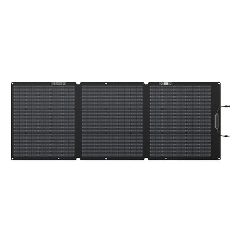 EcoFlow 160W NextGen - Panneau solaire pliable, rendement de 25 % : panneau solaire pliable EcoFlow 160W NextGen déplié