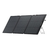EcoFlow 160W NextGen - Panneau solaire pliable, rendement de 25 % : panneau replié au format d'un bagage avec sa housse