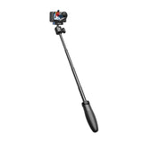 Telesin - Perche selfie avec trépied 17-44 cm pour DJI Osmo Action : perche déployée en quatre sections jusqu'à 44 cm