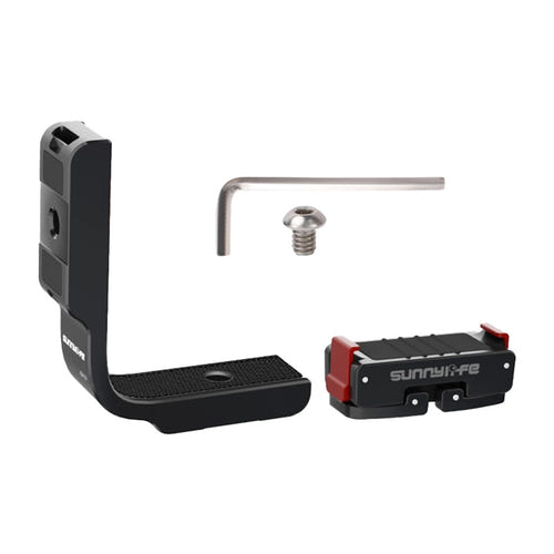 Sunnylife - Support en L vertical et horizontal pour DJI Osmo 360 : adaptateur magnétique pliable avec verrouillage