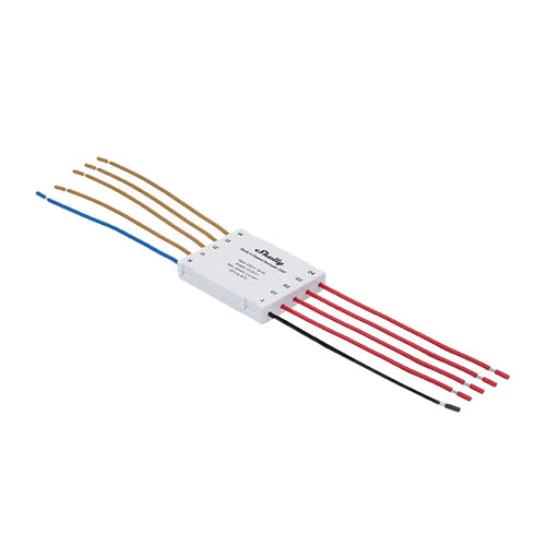 Shelly Decoupler - Découpleur optique 4 canaux 230 V : fils d'entrée et de sortie du découpleur 4 canaux