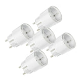 Shelly Plug S MTR Gen3 - Lot de 5 prises connectées 12 A (blanc) : lot de cinq prises connectées Shelly Plug S MTR Gen3 blanches