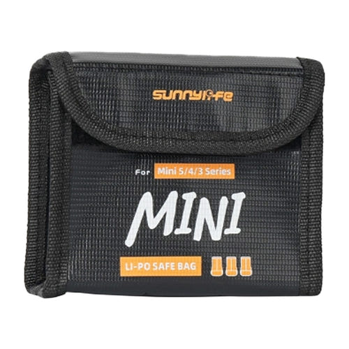 Sunnylife - Étui pour 3 batteries DJI Mini 5 Pro : étui Sunnylife pour trois batteries DJI Mini 5 Pro