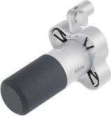 Fifine K688W - Microphone dynamique USB-C et XLR (blanc) : suspension antichoc du Fifine K688W
