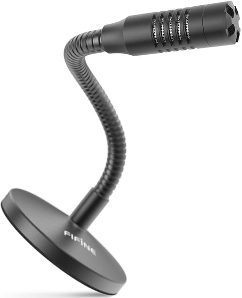 Fifine K050 - Microphone USB à condensateur sur col flexible : col flexible orientable du Fifine K050