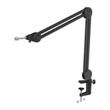 Fifine BM63 - Bras de microphone de bureau 82,5 cm (noir) : étau de fixation du bras Fifine BM63