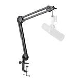 Fifine BM63 - Bras de microphone de bureau 82,5 cm (noir) : articulations réglables du bras BM63