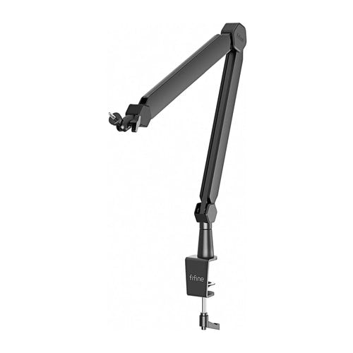 Fifine BM66 - Bras de microphone de bureau 94 cm (noir) : fixation de bureau réglable du BM66
