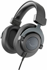 Fifine H8 - Casque studio filaire fermé 50 mm (noir) : câble détachable et adaptateur fournis avec le H8