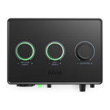 Fifine Ampli 1 - Interface audio USB-C, alimentation fantôme 48 V (noir) : entrées et sorties de l'interface Fifine Ampli 1