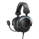 Fifine H9 - Casque gaming filaire 7.1 avec micro détachable (noir) : micro détachable et connectique du Fifine H9