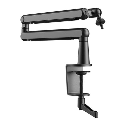 Fifine BM88 - Bras de microphone de bureau, portée 430 mm (noir) : pièces et adaptateurs fournis avec le Fifine BM88