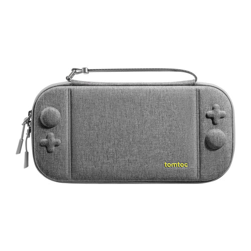 Tomtoc G05 Slim - Étui de transport pour Nintendo Switch 2, 12 jeux (gris) : étui Tomtoc G05 Slim gris pour Nintendo Switch 2