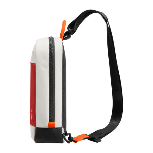 Tomtoc GameOn-G49 - Sacoche pour Nintendo Switch 2 (rouge) : poche en filet et emplacements pour cartouches