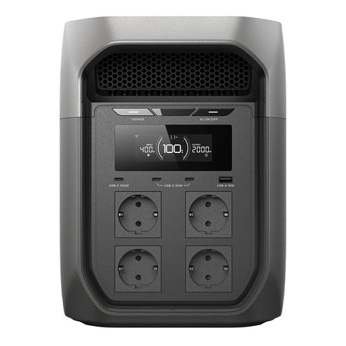 EcoFlow DELTA 3 Max - Station électrique portable 2048 Wh, 2400 W : station électrique portable EcoFlow DELTA 3 Max