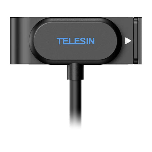 Telesin S6-CLC-01-TGP - Adaptateur de charge magnétique avec cache pour GoPro 9 à 13 : adaptateur de charge magnétique Telesin avec cache latéral pour GoPro