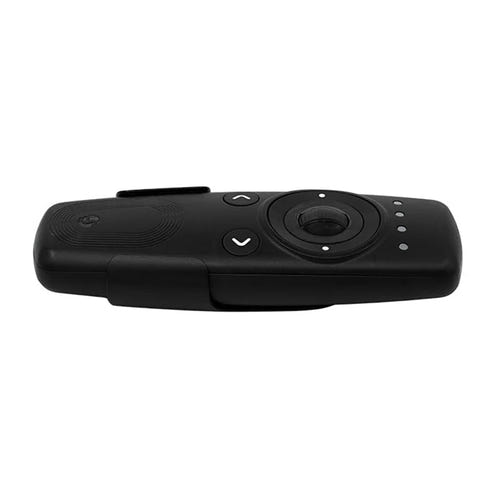 Shelly BLU Remote Control ZB - Télécommande 4 canaux Bluetooth et Zigbee : boutons des quatre canaux et molette de variation