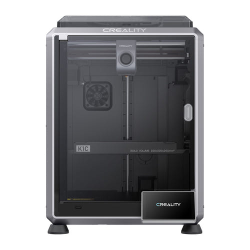 Creality K1C 2025 - Imprimante 3D CoreXY fermée 600 mm/s, buse 300 °C : écran tactile couleur de l'imprimante