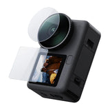 Telesin S6-FLM-25 - Kit de verres trempés pour DJI Osmo Action 6 (objectif et écrans) : kit de verres trempés Telesin pour DJI Osmo Action 6