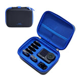 Telesin DisAdv - Étui de transport EVA pour DJI Osmo Action 6 (noir) : intérieur moulé avec caméra, filtres et batteries