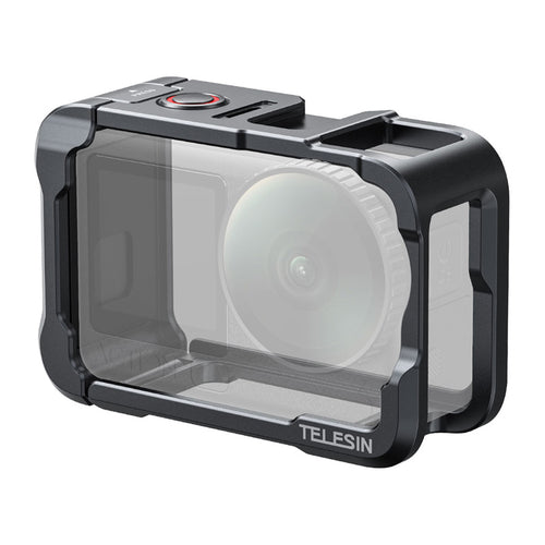 Telesin S6-FMS-35-TDJ - Cage aluminium pour DJI Osmo Action 6 : cage en aluminium Telesin pour DJI Osmo Action 6