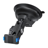 Telesin S3-SUS-05-TDJ - Support à ventouse pour DJI Osmo Action 3, 4 et 5 Pro : base magnétique et clips de verrouillage en aluminium