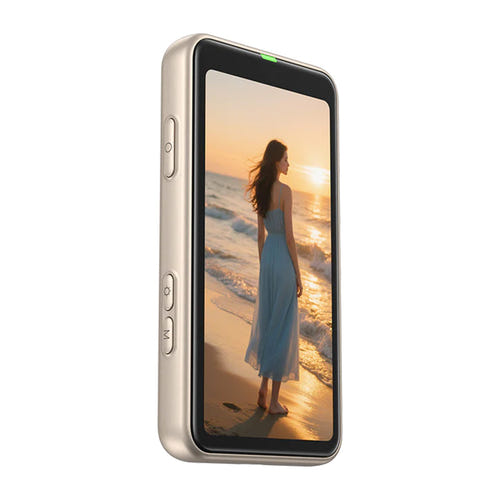 Telesin P5-RMT-07 - Écran déporté sans fil pour selfies et vlogs (iOS et Android) : écran déporté Telesin aimanté sur un smartphone