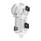 Puluz PU1064T - Caisson étanche 50 m pour Insta360 X4 Air : hublots sphériques et boutons en acier du caisson