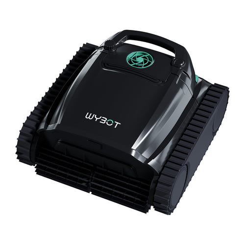 Wybot M2 - Robot de piscine sans fil à caméra et détection des salissures : caméra grand-angle du Wybot M2