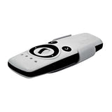 Shelly BLU Remote Control ZB - Télécommande 4 canaux Bluetooth et Zigbee (blanche) : molette et boutons des quatre canaux