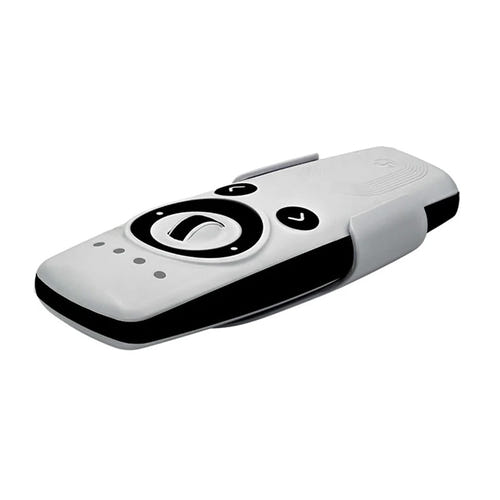 Shelly BLU Remote Control ZB - Télécommande 4 canaux Bluetooth et Zigbee (blanche) : molette et boutons des quatre canaux