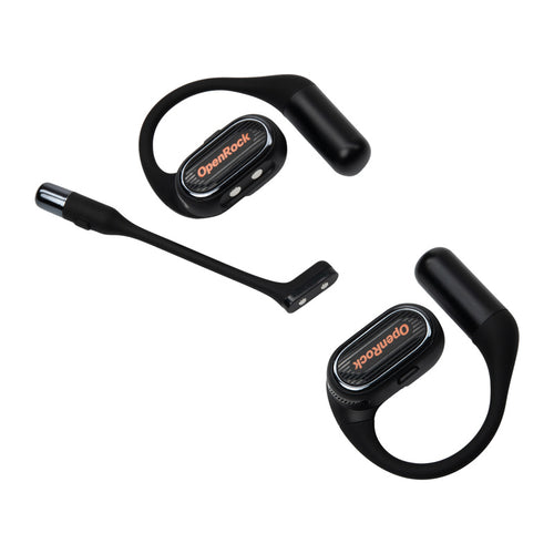 OneOdio OpenRock Link 20 - Écouteurs sans fil à oreille ouverte et micro amovible (noirs) : écouteurs OneOdio OpenRock Link 20 noirs