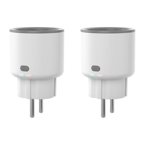 Sonoff S60ZBTPF - Lot de 2 prises connectées Zigbee 16 A avec mesure de consommation : prises connectées Sonoff S60ZBTPF
